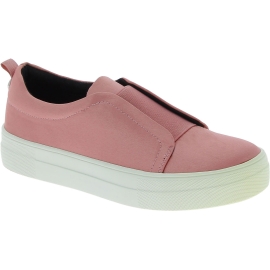 Steve Madden Damenmode Plattform Slip-on schnurlose Schuhe aus rosa satin