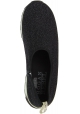 Hogan Sneakers Schuhe mode für Damen aus schwarzem Stoff mit Glitzer