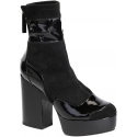 Pierre Hardy Midcalf High Heels Stiefel in schwarzem Wildleder