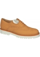 Hogan Damen orange Brogue Halbschuhe Lederschuhe