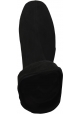 Vic MatiÃ© Hohe Damen stiefel mit quadratischem Absatz aus schwarzem Wildleder