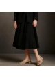 Tod's Damen pumps mit niedrigem Absatz aus beigem Wildleder mit Horsebit und Fransen