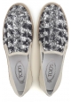 Tod's Damen Slip-Ons Sneakers aus Leder und Blazer