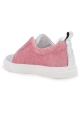 Pierre Hardy Sneaker Slip-Ons in Silber / Pink Glitter